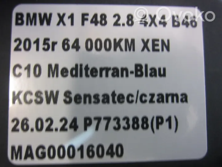 BMW X1 F48 F49 Kiinnityskoukku/-silmukka 7425354