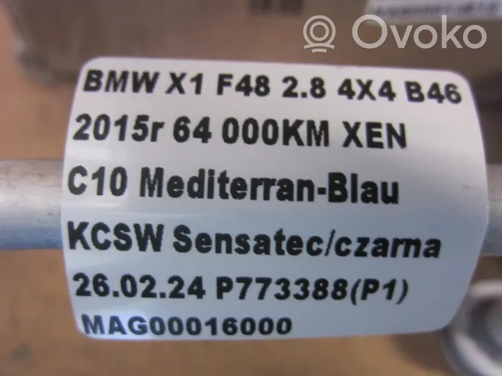 BMW X1 F48 F49 Tubo flessibile mandata olio del turbocompressore turbo 7617381