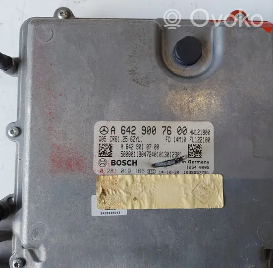 Mercedes-Benz S W222 Calculateur moteur ECU A6429007600