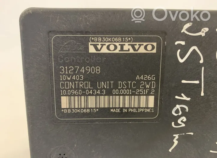 Volvo S40 ABS vadības bloks 31274908