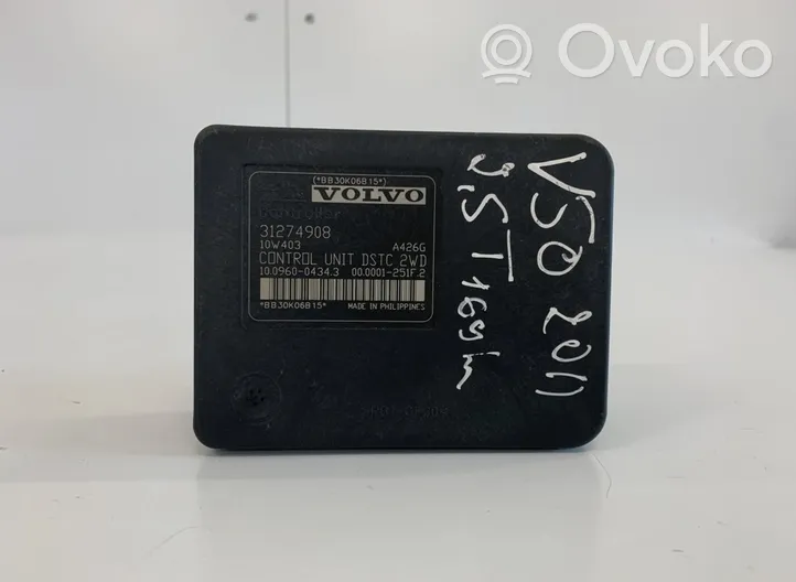 Volvo S40 ABS control unit/module 31274908