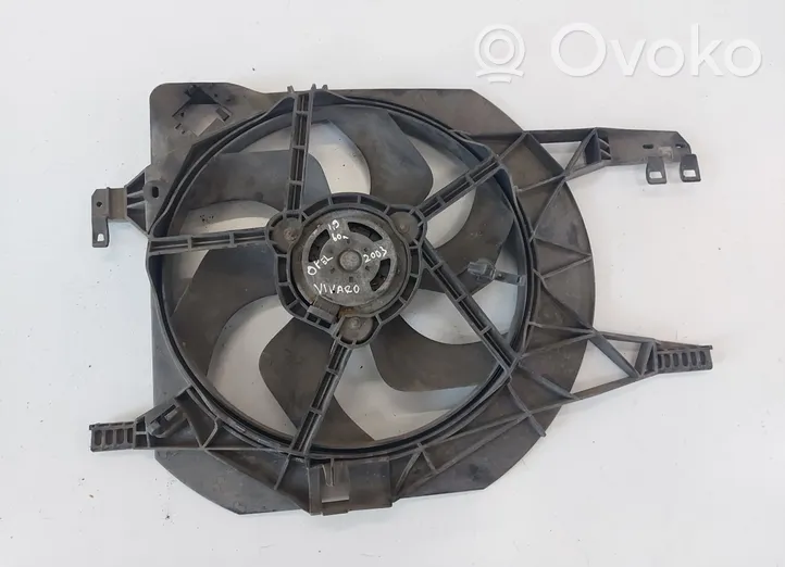 Opel Vivaro Ventilateur de refroidissement de radiateur électrique 91168027