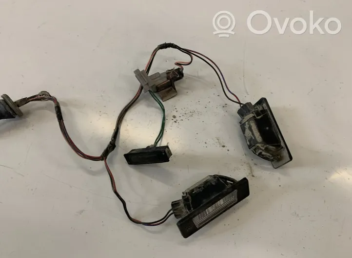 Nissan Qashqai Lampa oświetlenia tylnej tablicy rejestracyjnej 24055JD00A