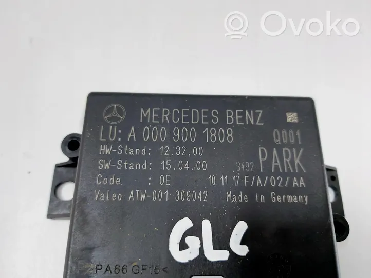 Mercedes-Benz C W205 Sterownik / Moduł parkowania PDC A0009001808