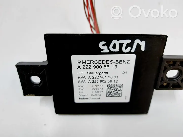 Mercedes-Benz C AMG W205 Module de contrôle caméra arrière A2229005613