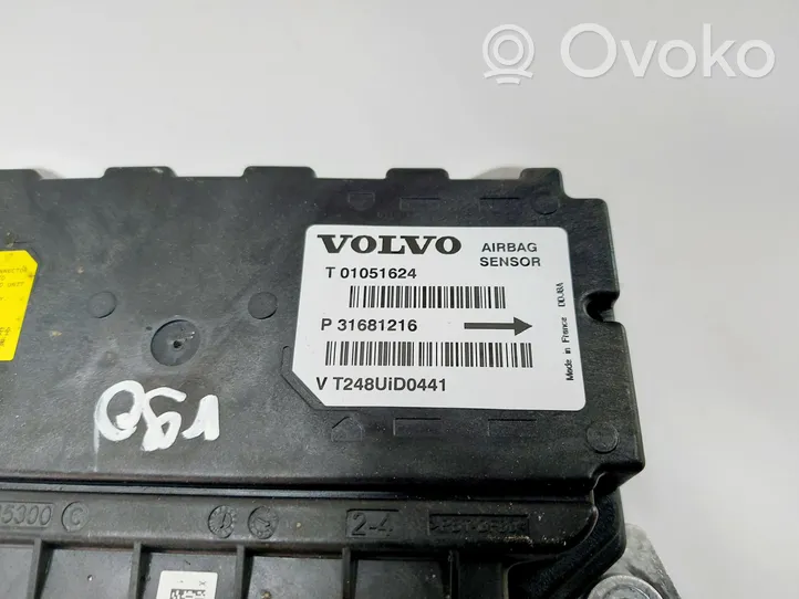 Volvo S90, V90 Turvatyynyn ohjainlaite/moduuli 31681216