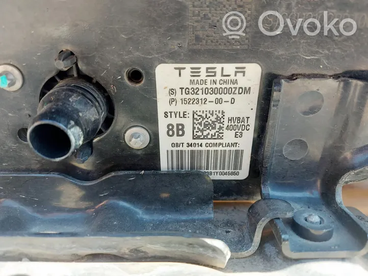 Tesla Model 3 Hibrīda / elektriskā transportlīdzekļa akumulatora kronšteins 1522312-00-D