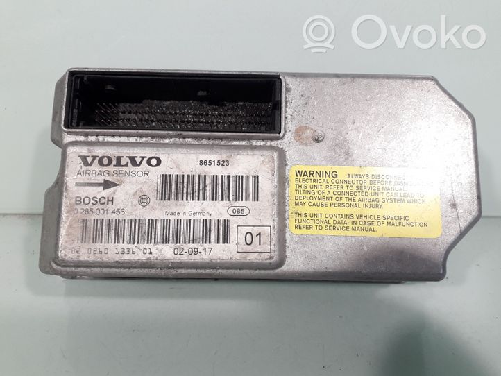 Volvo XC70 Module de contrôle airbag 0285001456