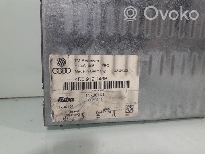 Audi A4 S4 B6 8E 8H Module de contrôle vidéo 4D0919146B