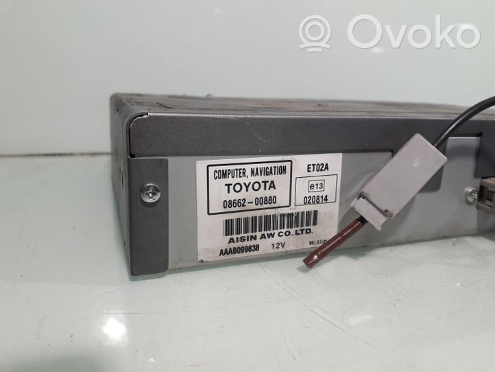 Toyota Avensis T250 Unità di navigazione lettore CD/DVD 0866200880