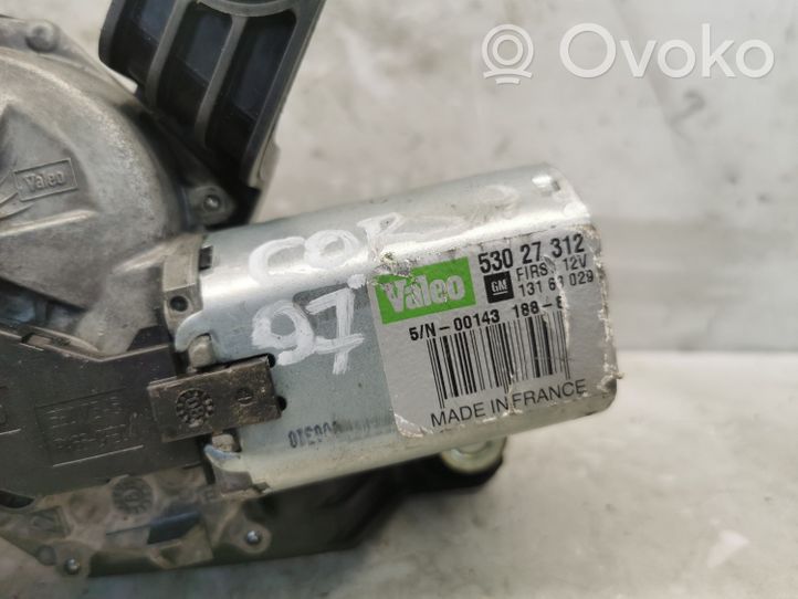 Opel Corsa D Mechanizm wycieraczki szyby tylnej 13163029