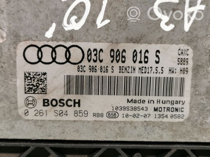 Audi A3 S3 A3 Sportback 8P Centralina/modulo del motore 03C906016S