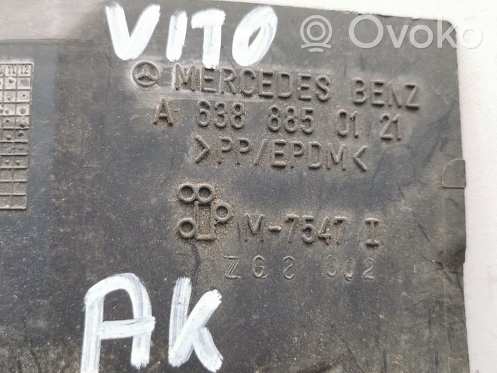 Mercedes-Benz Vito Viano W638 Galinis laikiklis bamperio A6388850121