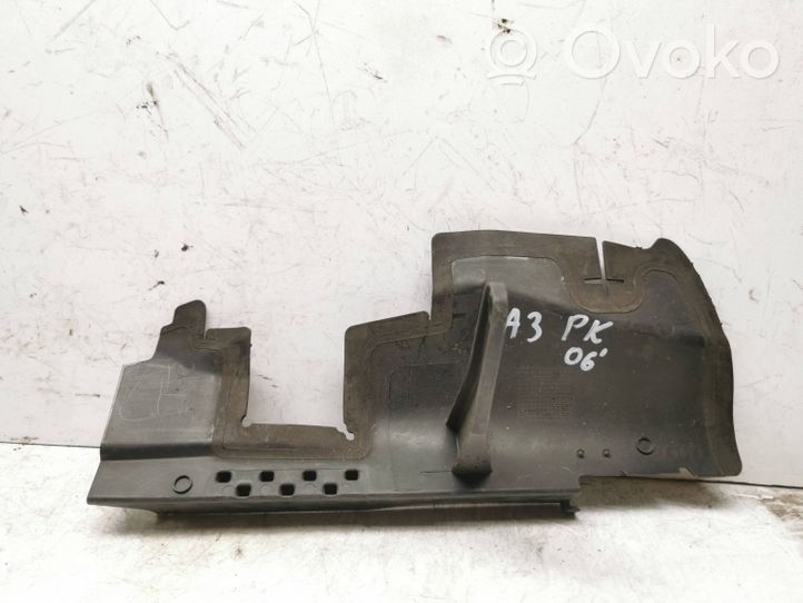 Audi A3 S3 8P Déflecteur d'air de radiateur de refroidissement 8p4121283b