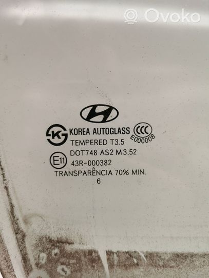 Hyundai Santa Fe Szyba drzwi przednich 43R000382