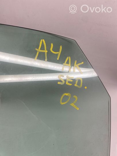 Audi A4 S4 B6 8E 8H Rear door window glass 43R001351