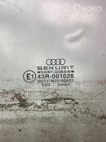 Audi 80 90 S2 B4 Etuoven ikkunalasi, neliovinen malli 43R001026