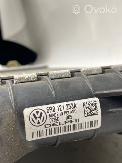 Volkswagen Polo V 6R Radiador del refrigerante 6R0121253A