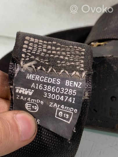 Mercedes-Benz ML W163 Ceinture de sécurité avant A1638603285