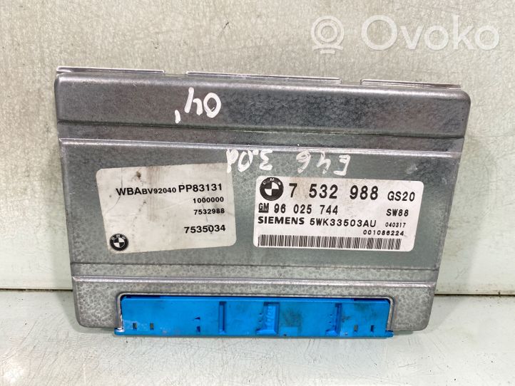 BMW 3 E46 Module de contrôle de boîte de vitesses ECU 7532988