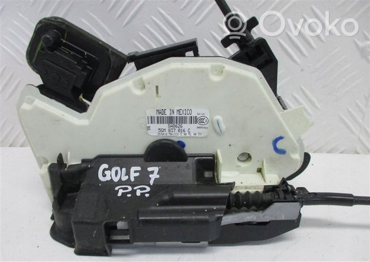 Volkswagen Golf VII Serratura portiera anteriore 5GM837016C