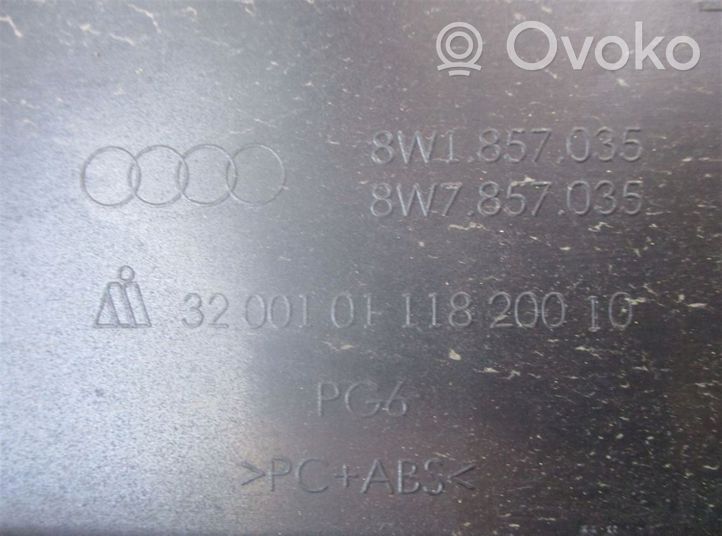 Audi A4 S4 B9 Schowek deski rozdzielczej / Komplet 8W1857035