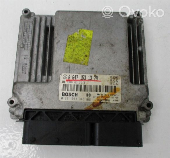 Mercedes-Benz E W211 Centralina/modulo motore ECU A6471531379