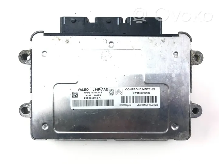 Citroen Berlingo Unité de commande, module ECU de moteur 9655883280