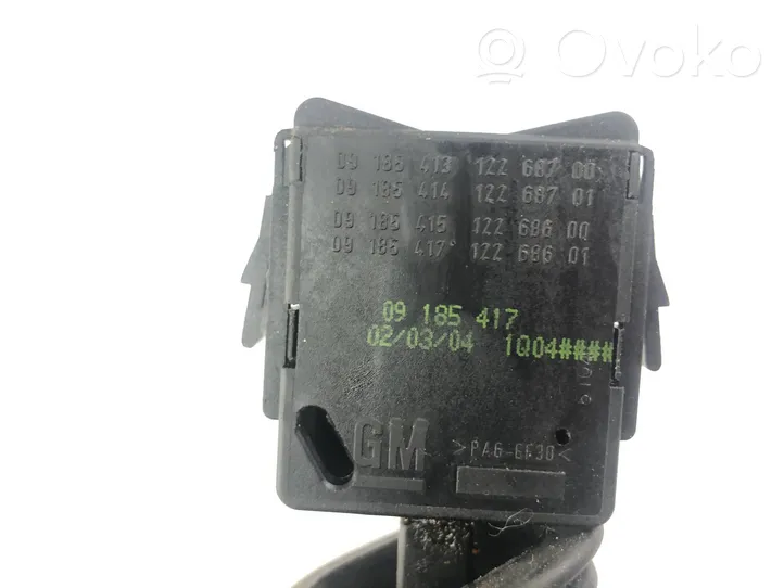 Opel Meriva A Wiper control stalk 0918541412268701