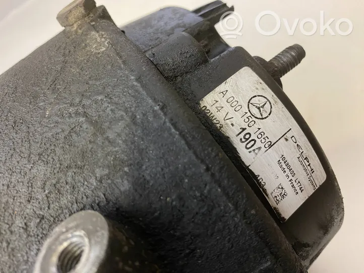 Mercedes-Benz E W210 Alternator a0001501650