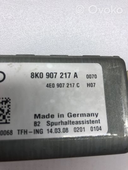 Audi A4 S4 B8 8K Tuulilasin tuulilasikamera 8K0907217A