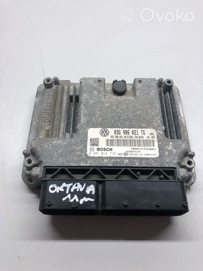 Skoda Octavia Mk2 (1Z) Variklio valdymo blokas 03G906021AB