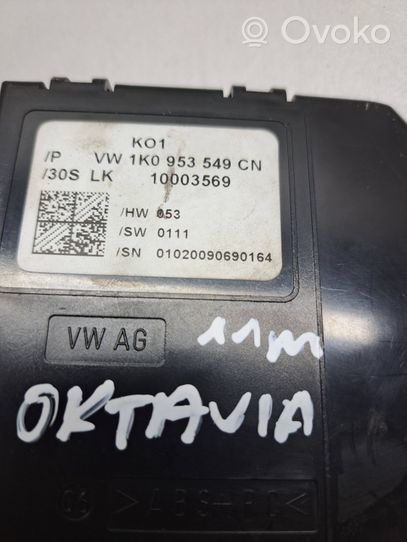 Skoda Octavia Mk2 (1Z) Ohjauspyörän kulma-anturi 1K0953549CN