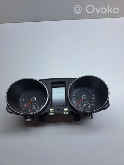 Volkswagen Golf VI Compteur de vitesse tableau de bord 5K0920871A