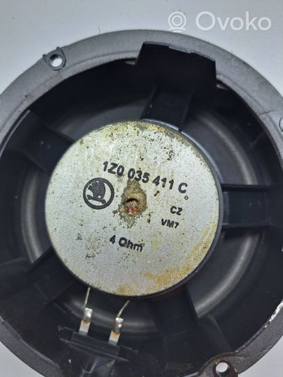 Skoda Octavia Mk2 (1Z) Głośnik drzwi tylnych 1Z0035411C
