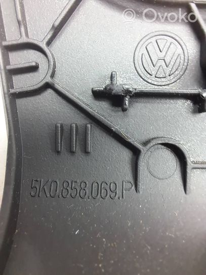 Volkswagen Golf VI Mascherina climatizzatore/regolatore riscaldamento 5K0858069P