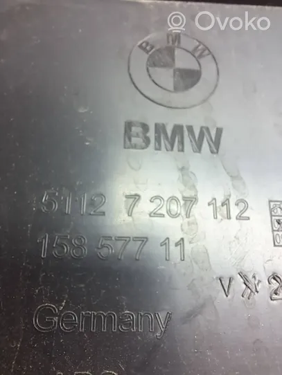 BMW 5 F10 F11 Bumper support mounting bracket corner 51127207112
