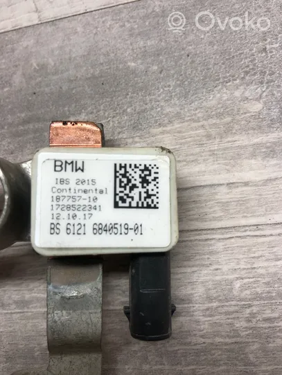 BMW 5 G30 G31 Câble négatif masse batterie 6840519