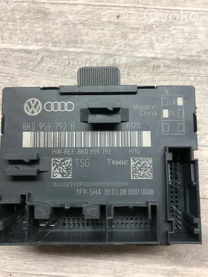 Audi A4 S4 B8 8K Autres unités de commande / modules 8K0959792B