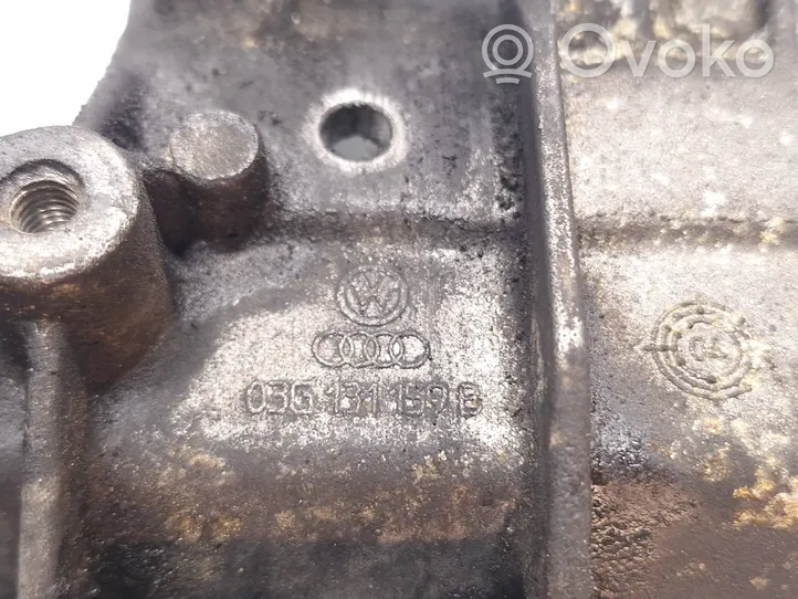 Audi A4 S4 B7 8E 8H Dzinēja nostiprināšanas stiprinājums-kronšteins 03g131159b