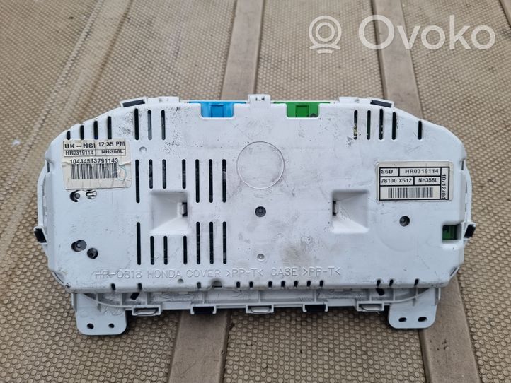 Honda Civic Tachimetro (quadro strumenti) HR03191114