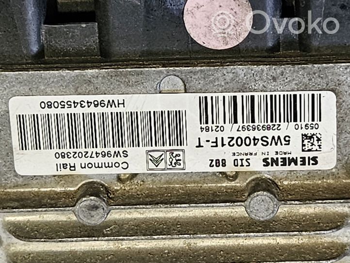 Citroen C3 Calculateur moteur ECU 9643455080