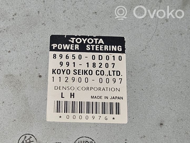 Toyota Yaris Vairo stiprintuvo valdymo blokas 896500D010