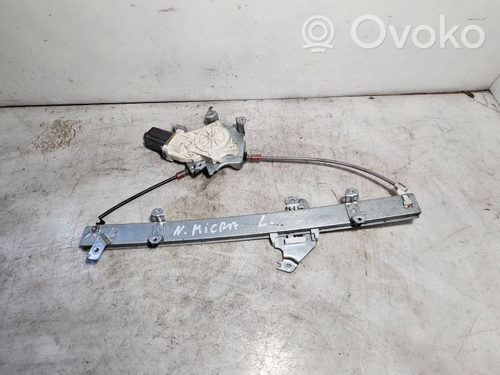 Nissan Micra Alzacristalli della portiera anteriore con motorino 0130822202