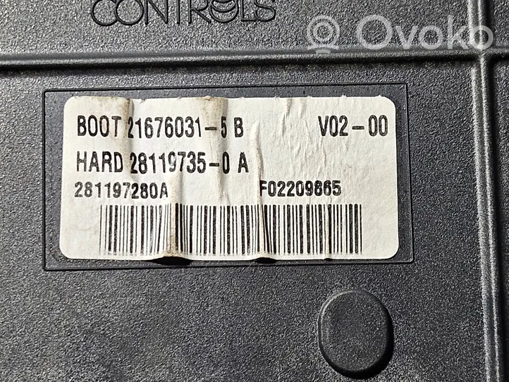 Peugeot 307 Fuse module 9663510180