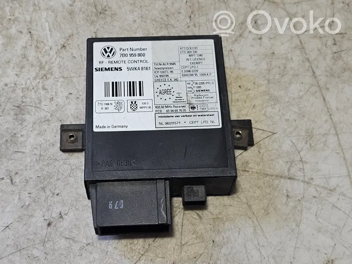 Volkswagen Transporter - Caravelle T4 Door central lock control unit/module 7D0959800