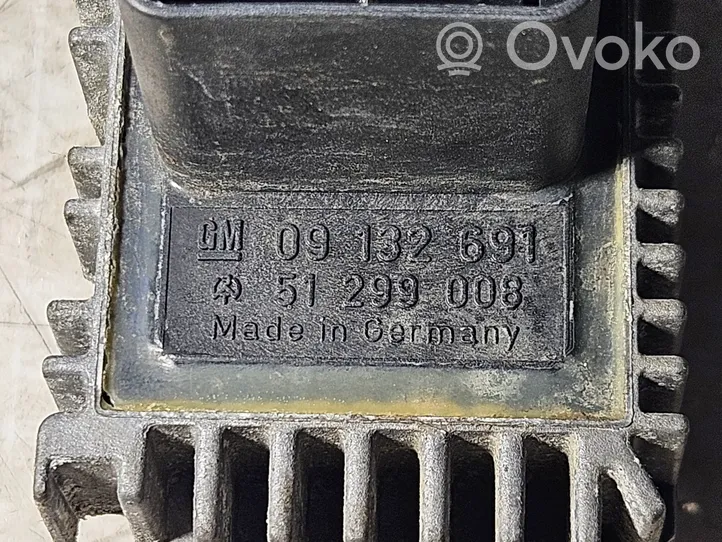 Opel Signum Kvēlsveču relejs 09132691