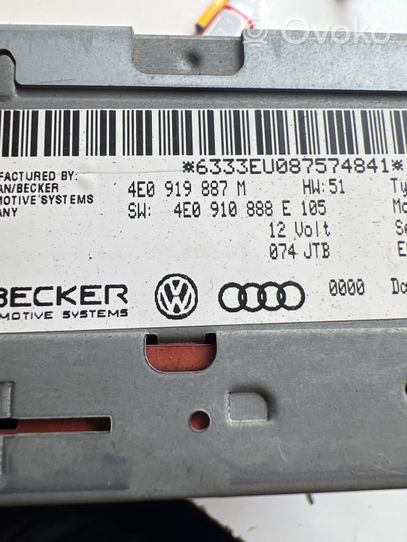 Audi A5 8T 8F Unité de navigation Lecteur CD / DVD 4E0910888E