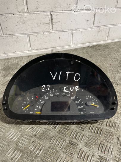 Mercedes-Benz Vito Viano W639 Compteur de vitesse tableau de bord A6394462921