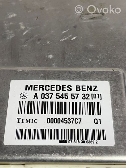 Mercedes-Benz E W211 Pakabos valdymo blokas A0375455732